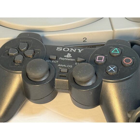 Sony PlayStation 1 SCPH-9001 Console & 1 Controller, Mem Card + 2 Games - Tested - Picture 5 of 10